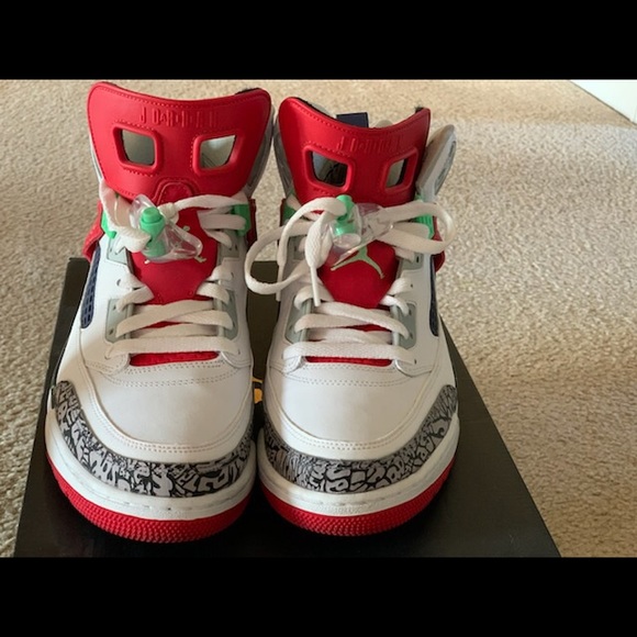 Jordan Shoes | Nike Air Jordan Spizike Light Poison Green | Poshmark